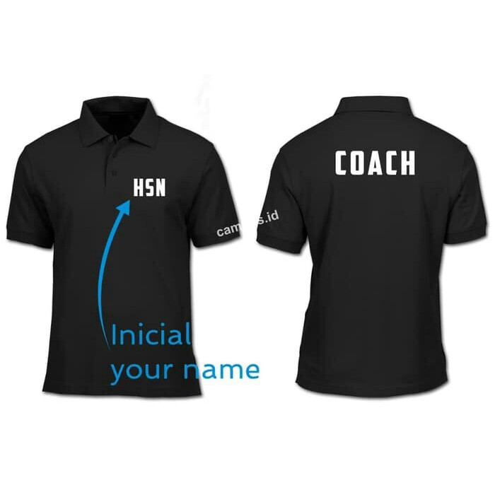 KAOS POLO SHIRT PELATIH OFFICIAL FUTSAL BOLA BAJU TSHIRT MURAH