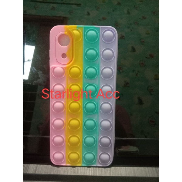 Samsung A03 core Kesing hape  Pop it Hp Rainbow 3d Softcase polos