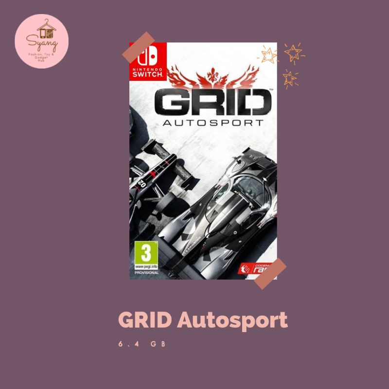 GRID Autosport Nintendo Switch Auto Sport