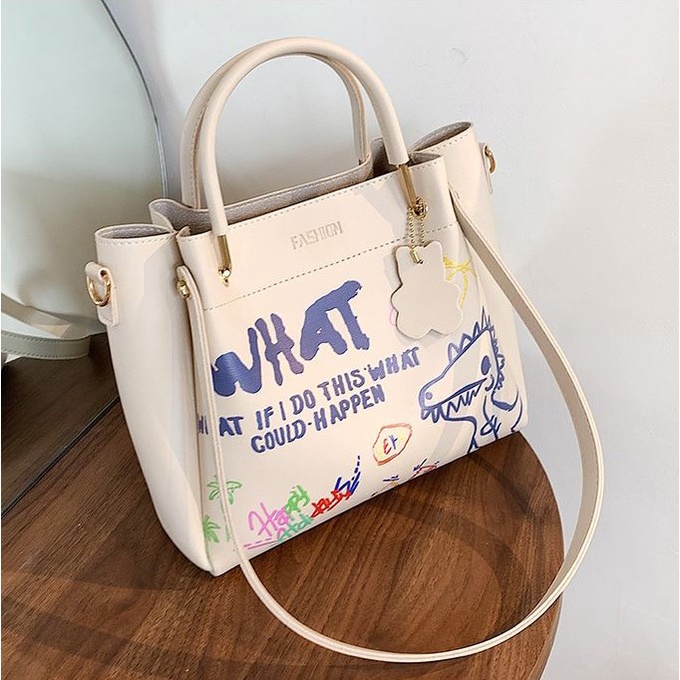 BJ60443 - BEIGE/BLACK/BROWN/PINK - TAS TOP HANDLE TOTEBAG JINJING SLEMPANG WANITA FASHION IMPORT MODIS ELEGAN TERMURAH TERLARIS TERBARU BAGSTORE JAKARTA TAS BATAM ZCJ0443