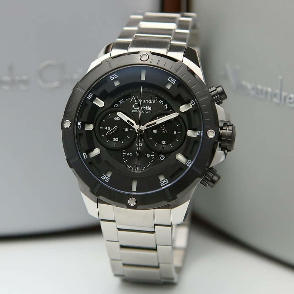 Alexandre Christie Ac 6529/ AC 6618 / AC 6473  Jam Tangan Pria Original