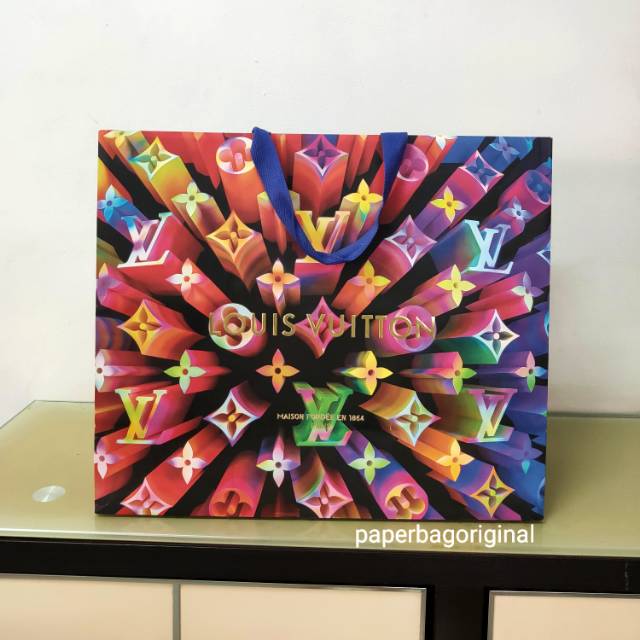 

Louis Vuitton Paperbag Special Edition LV paper bag Original
