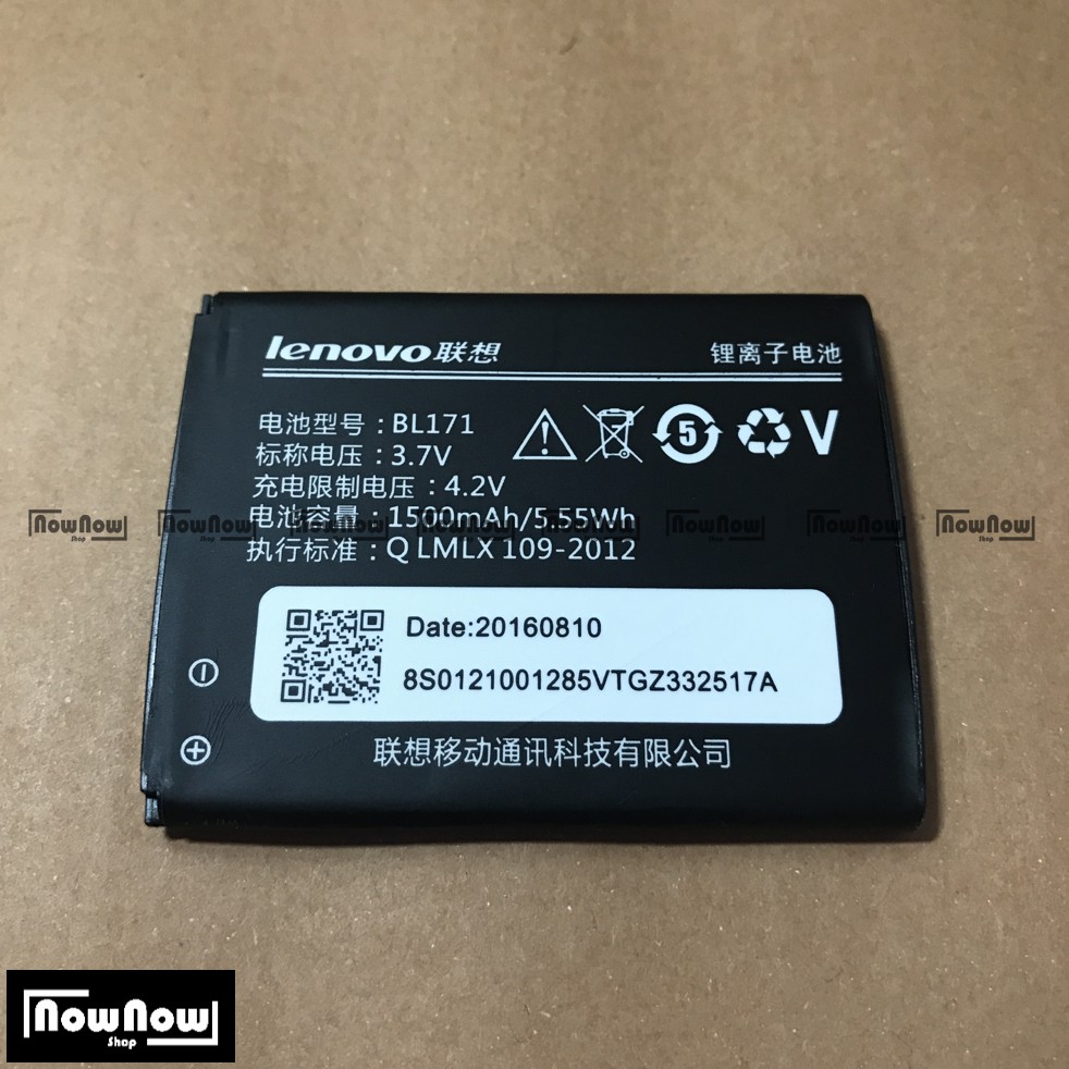 Baterai Lenovo A319 - A356 - A368 - A390 - A60 - A65 BL171 Original Batre Battery