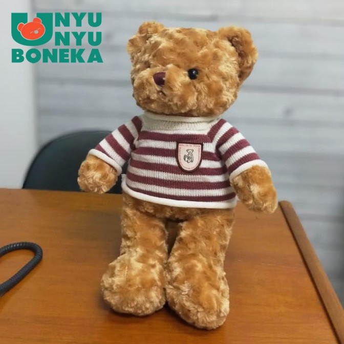 Boneka TeddyBear Sweter Size13&quot;/45cm/animal/karakter/mainananak/hadiah