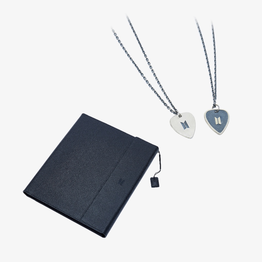 [PO] Artist Made Collection By BTS Suga (Yoongi) Merch (MD) - Black Note & Cover/Guitar Pick Necklac