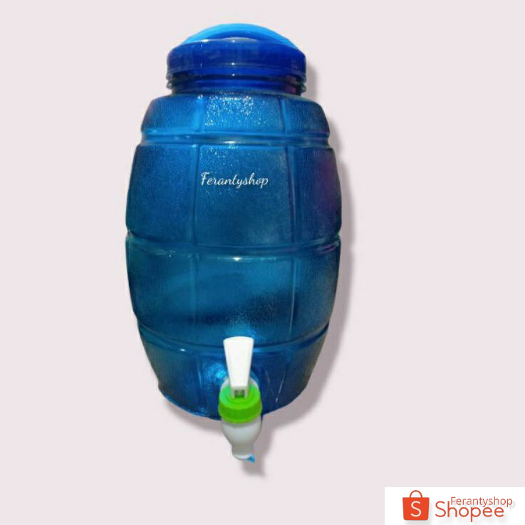 Galon Pet 6 Liter Galon Kran Dispenser Tempat Air Minum Galon Air