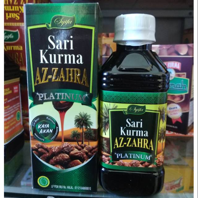 Sari Kurma Az Zahra Platinum - Sari Kurma Syifa Az-Zahra Platinum - Sari Buah Kurma Asli