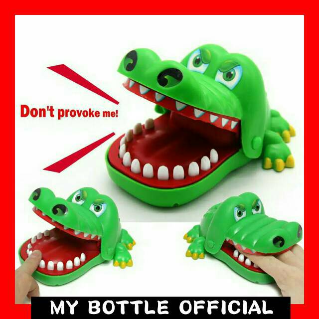 🔥MBO🔥BIG SIZE - MAINAN SERU CROCODILE DENTIST / MAINAN GIGI BUAYA