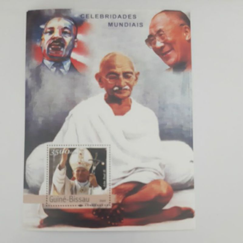 

Perangko Guine Bissau 2003 John Paul II sheet 1 prangko