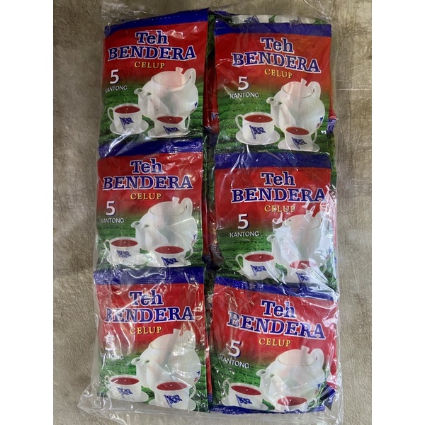 

Teh Celup BENDERA sachet / PAK / 24 sachet