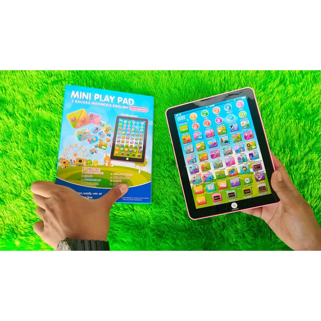 Mini Play PAD 2 Bahasa - Mainan Anak Edukasi