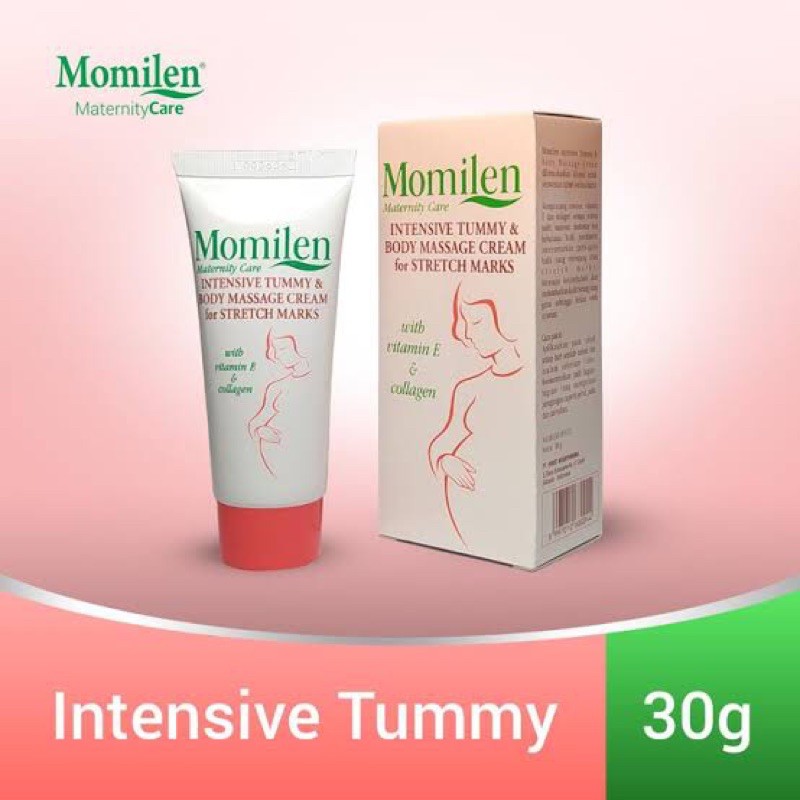 MOMILEN INTENSIVE TUMMY KRIM 30 GRAM STRETCH MARK