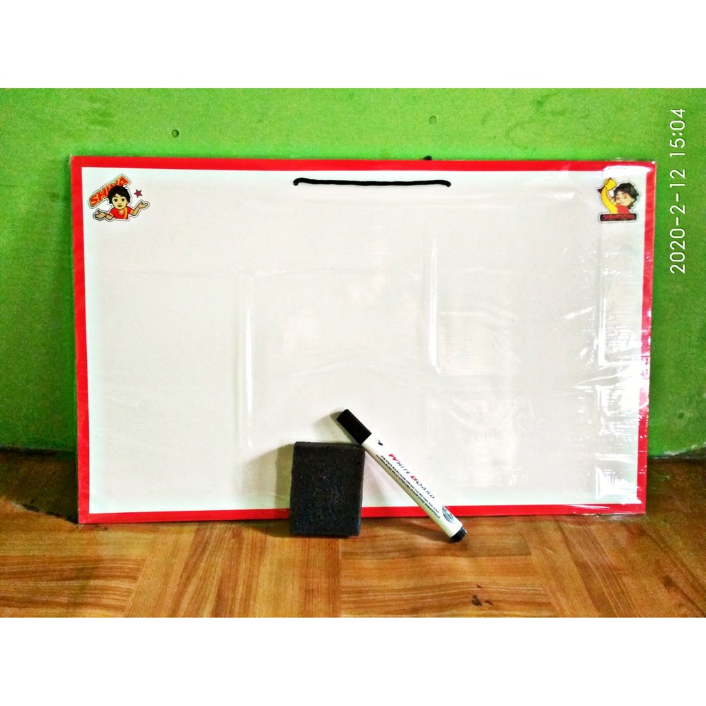 

Papan tulis anak white board motip cewe