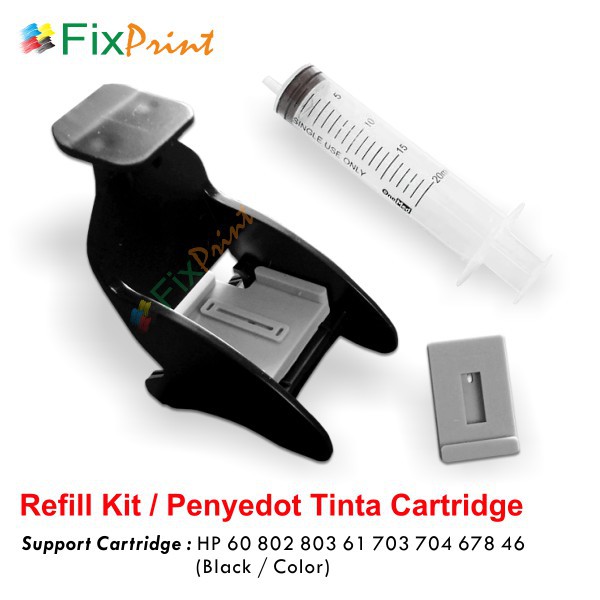 Refill Tool Kit Penyedot Tinta Cartridge Printer HP GT52