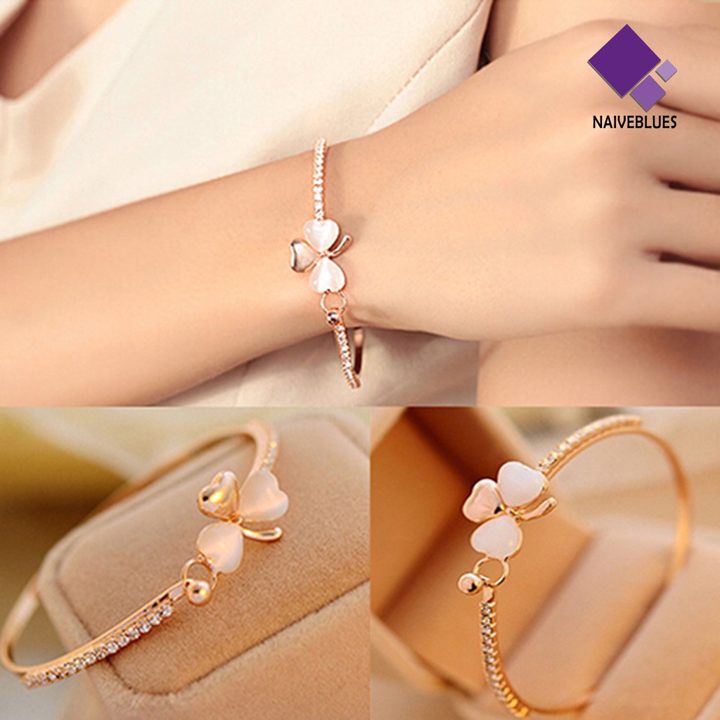 Gelang Rantai Desain Hati Bahan Alloy Untuk Wanita