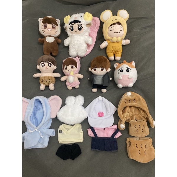 DOLL BAEKHYUN CHEN CHANYEOL SUHO HA SUNG WOON & CLOTHES
