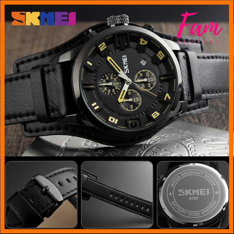 Promo Jam Tangan Analog Pria Original SKMEI - 9165
