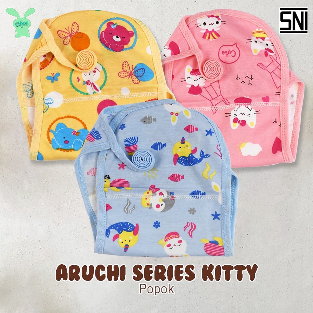 Aruchi Baby Popok Kain Motif - Popok bayi motif