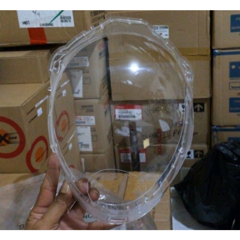 kaca mika lampu depan scoopy new prestige f1 2021 original