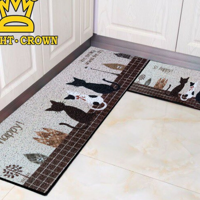 Produk Terbaik - Tren-D-Rugs Karpet Keset Kaki Dapur Panjang / Antiii