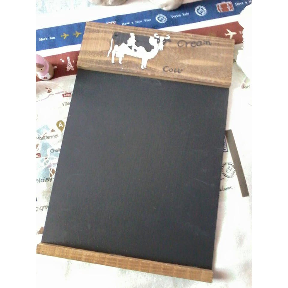 

Moomooboard papan tulis sapi hitam bahan kayu motif sapi quality premium untuk pecinta sapi