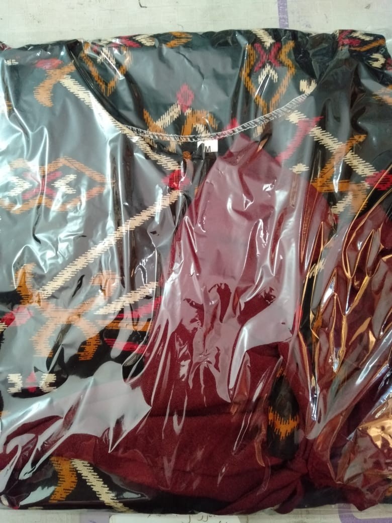 Baju Blus Batik Syaqueel Bestseller Baju Kantor, Kuliah, Kerja, Seragam, Blus Kekinian, Blus Modern