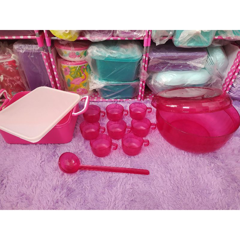 PROMO PL(PRELOVED) TUPPERWARE COCKTAIL SET HK 1,2JT