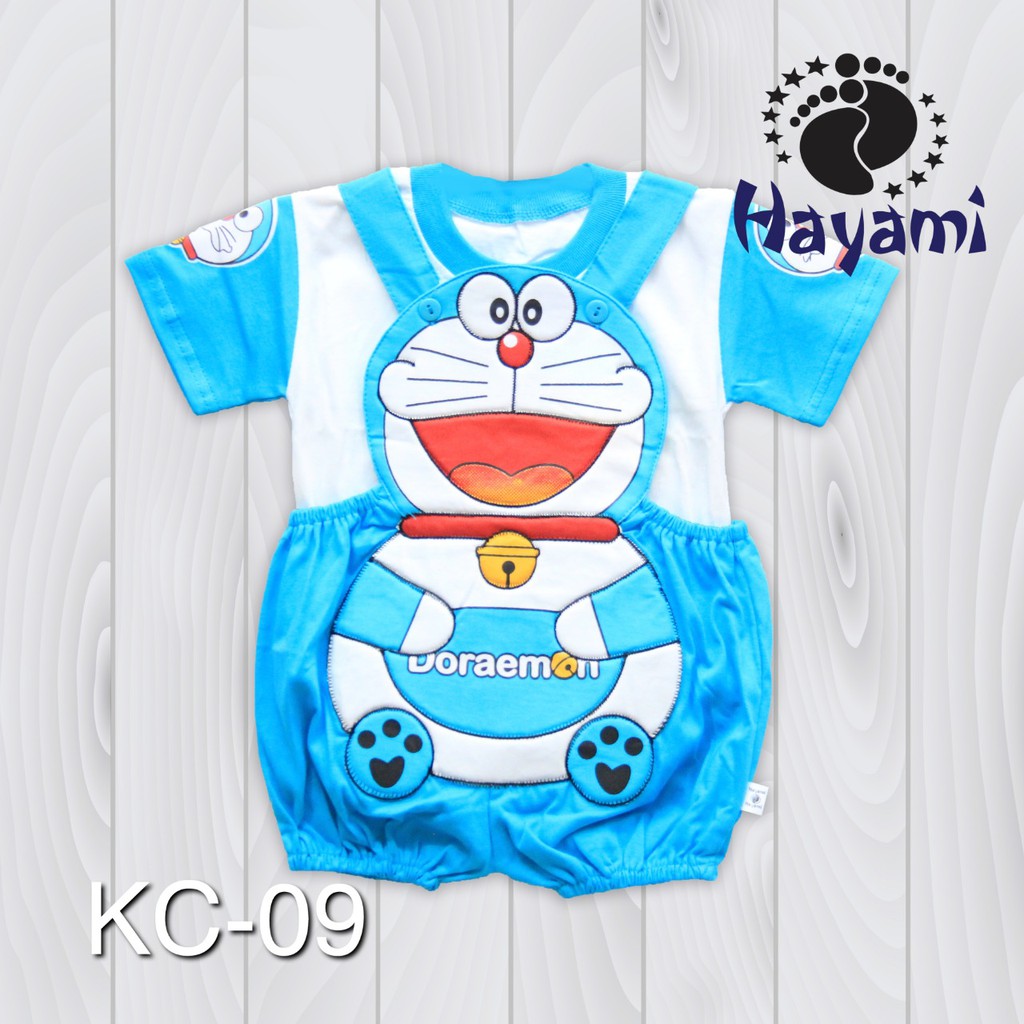 BAJU BAYI KODOK DORAEMON TERLARIS / DORAEMON KODOK BAJU BAYI 1 SET