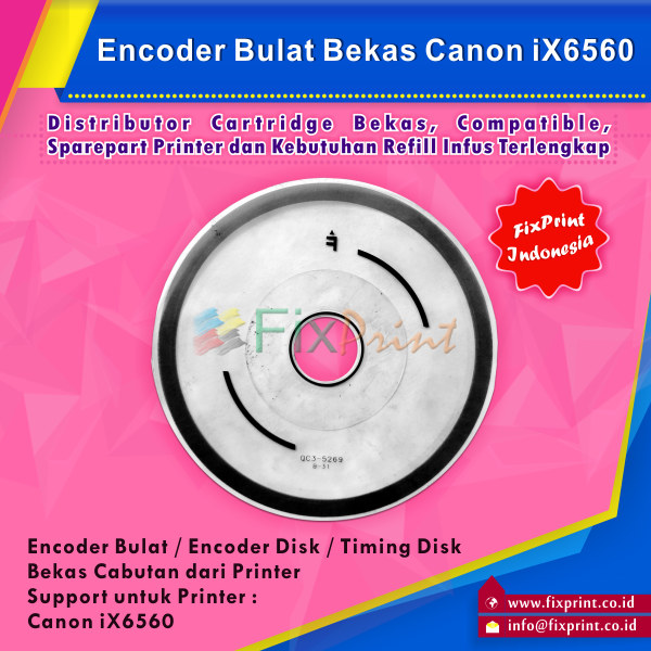 Encoder Bulat Canon ix6560 6560 Bekas- Timing Disk ix6560 6560 Bekas FSB3312