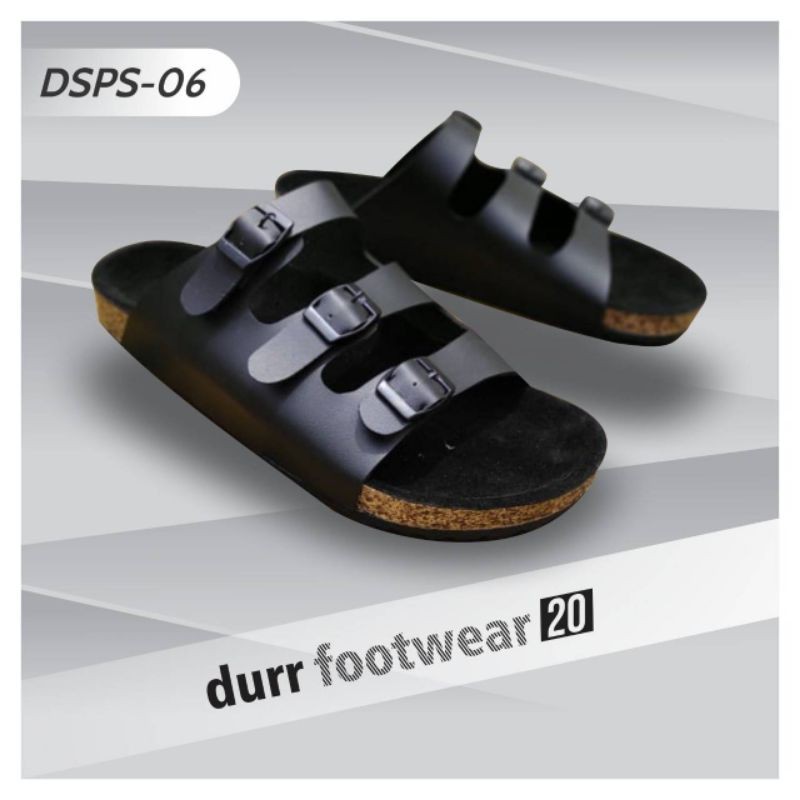 Sandal Puyuh Pria Slide Kulit Leather, Sandal durr footwear original handmade Sandal slop pria kulit