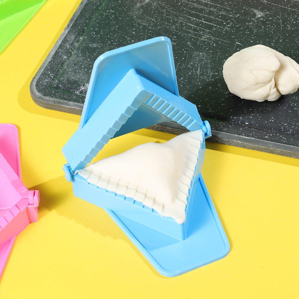 Preva 3PCS Cetakan Pangsit Persegi Rumah DIY Household Kitchen Gadget Dough Presser
