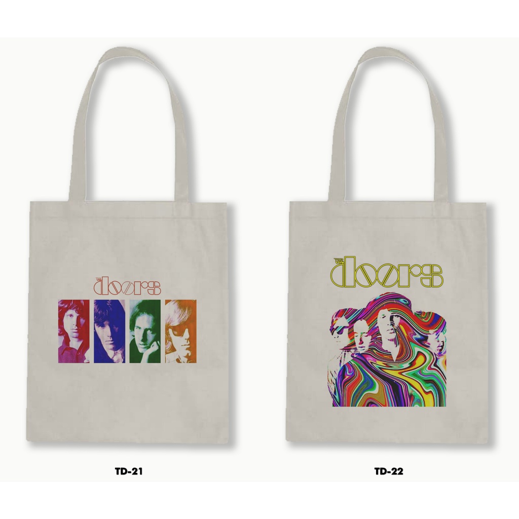 TOTE BAG BLACU - THE DOORS 02