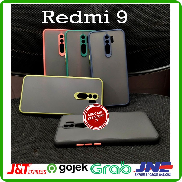 Soft Case Redmi 9 Case Matte Colour - Hard Case Dove Redmi 9 casedove