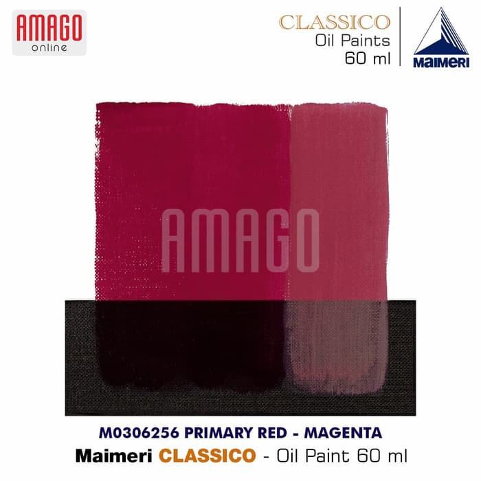 MAIMERI CLASSICO - OIL PAINT - PRIMARY RED MAGENTA - 60ML - M0306256