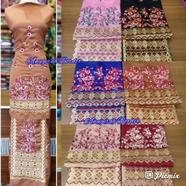 Anugerah bordir - kurung bordir