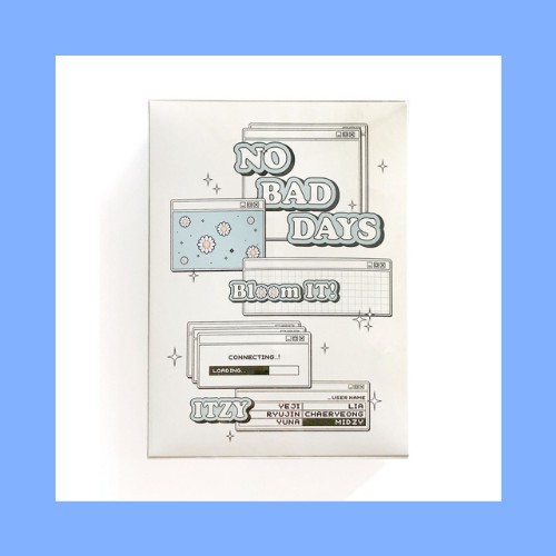 ITZY BLOOM IT / NO BAD DAYS APRIL LIMITED MONTHLY KIT OFFICIAL - ITZY OFFICIAL MERCH