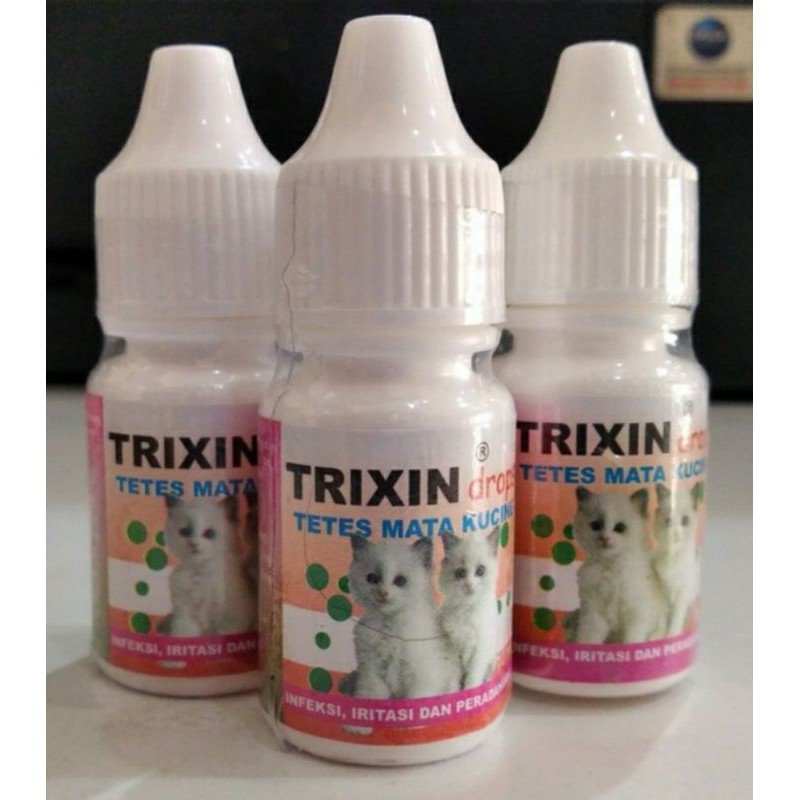 Trixin Cat 10 ml / Trixin Drop Obat tetes mata kucing