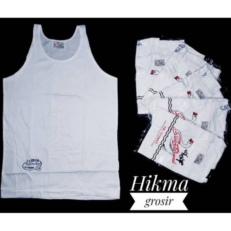 termurah kaos singlet putih oblong putih swandbrand ASLI