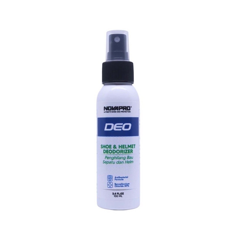 DEO Shoe &amp; Helmet Deodorizer - Penghilang Bau Sepatu &amp; Helm 100 ml Novapro