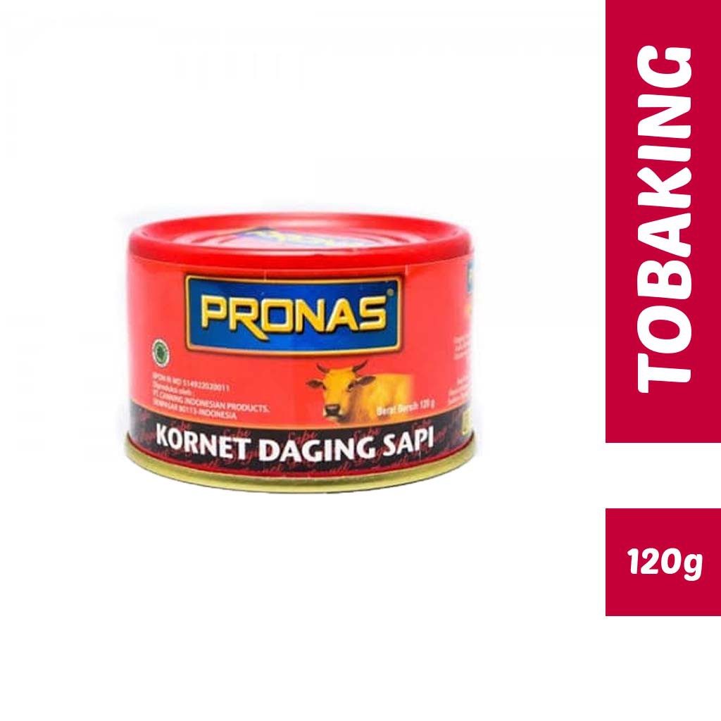 

Pronas Kornet Corned Beef 120gr Kornet daging sapi kaleng