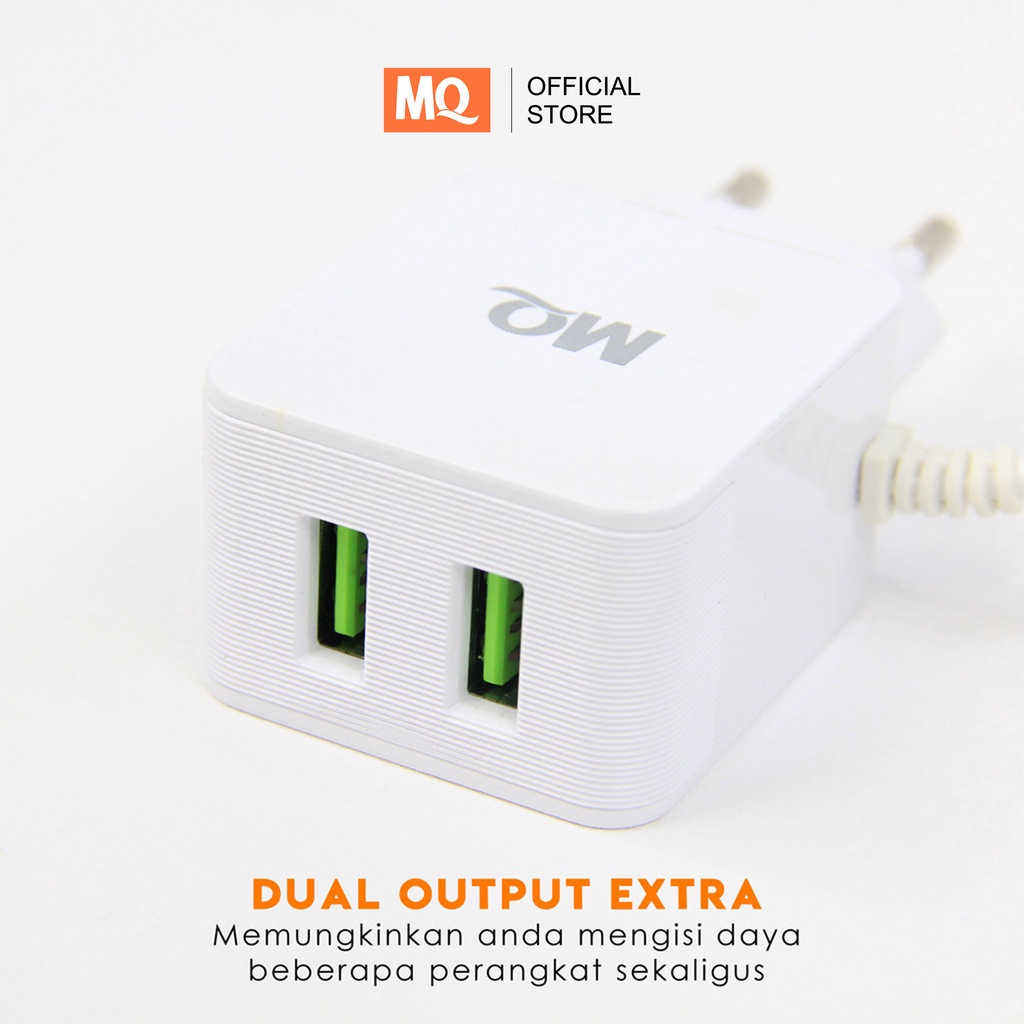 MQ Charger Fast Charging Kabel Micro Original Casan Quick Charge HG04 - Garansi 1 Tahun