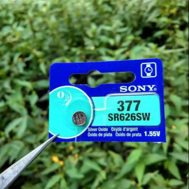 Baterai SONY 377 Batre SONY SR626SW Baterai jam tangan Original