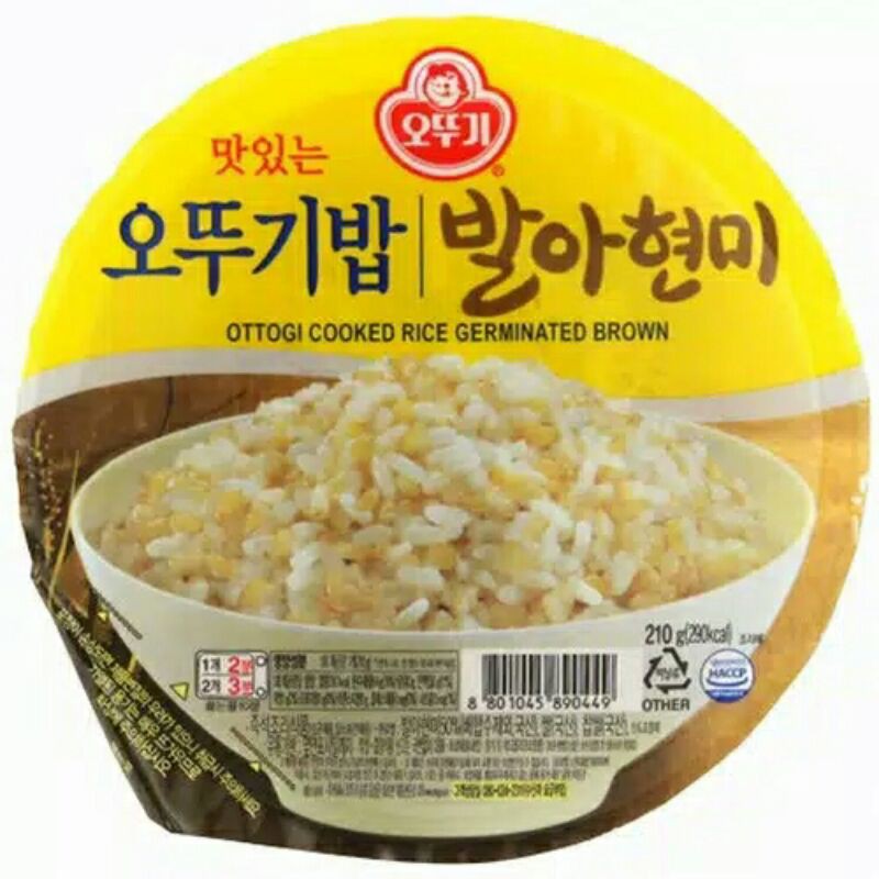 

Ottogi Nasi Instan /Cooked Rice -Brown 210gr