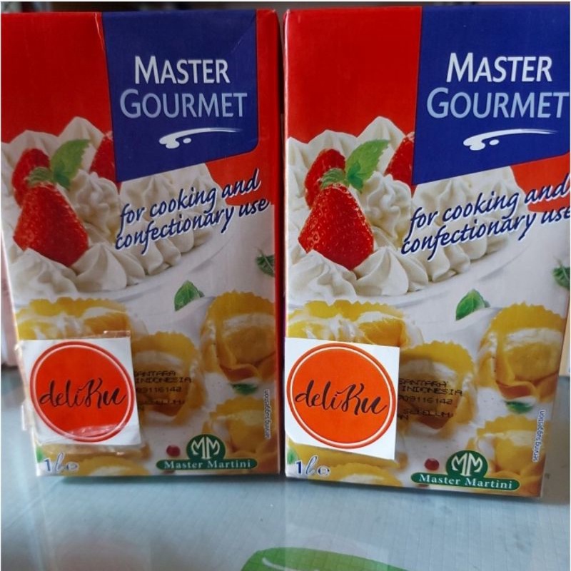 Master gourmet cooking cream enak halal 1Lt