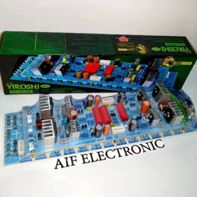 Kit Profesional Power Amplifier YIROSHI MK9 min TR  mono