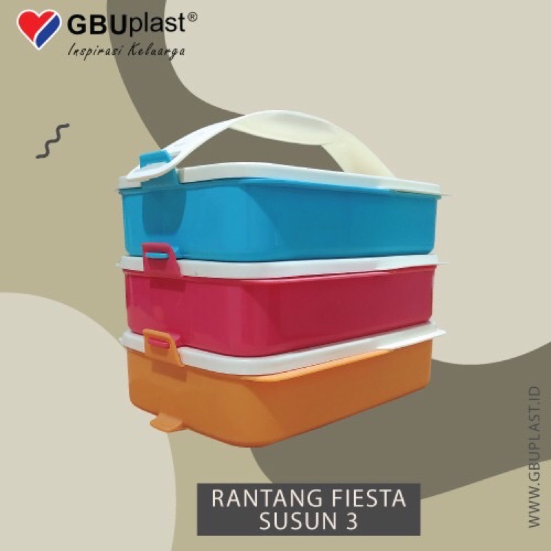 RANTANG FIESTA SUSUN 3 GBU PLAST