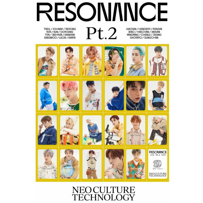 PC Unofficial NCT 2020 Resonance (Satuan)