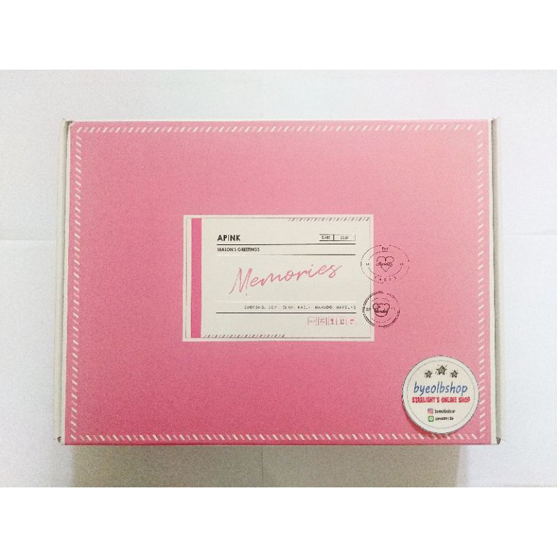 Apink Season Greeting 2021 Bomi Chorong set