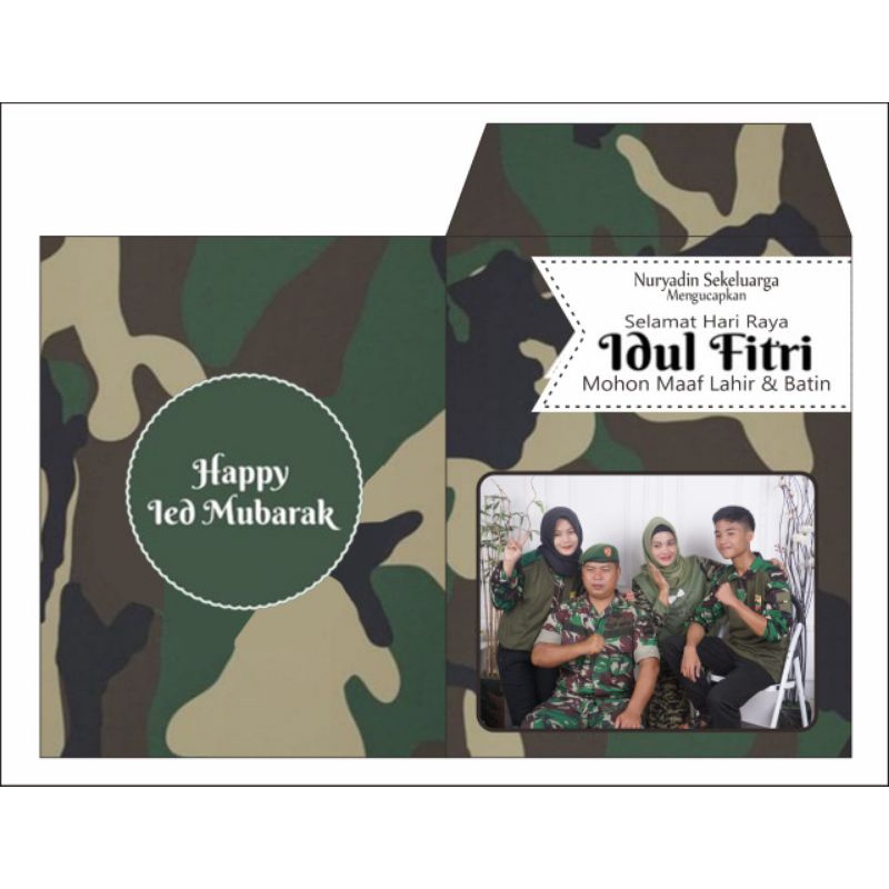 

Amplop Lebaran TNI Persit Custom