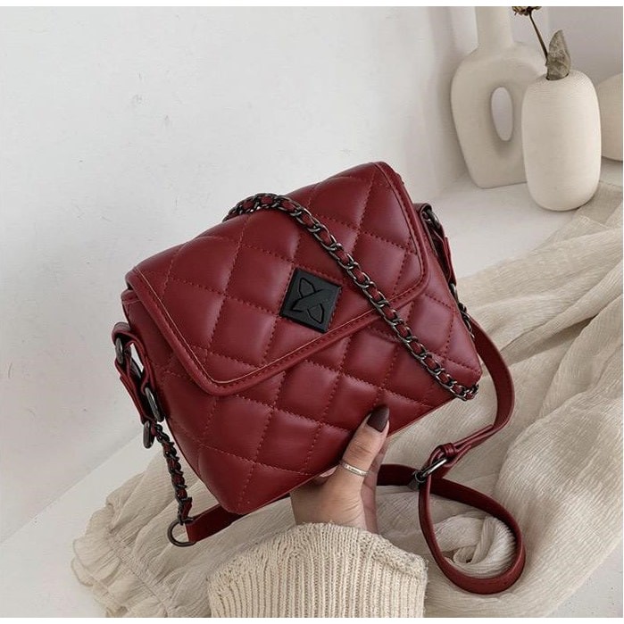 BQ 3428 RISCE TAS SELEMPANG TALI MOTIF IMPORT WANITA CEWEK PEREMPUAN JAKARTA BATAM CR 7738 EL 5424